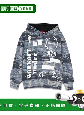 欧洲直邮Diesel Kids 男童卫衣J01375KKYAV4K8AT