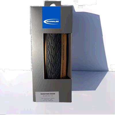 自营 世文Schwalbe Marathon Racer不可折外胎自行车骑行耐磨轮胎