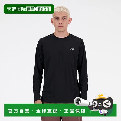 日本直邮New Balance-New Balance男士田径/跑步/跑步长袖T恤Fren
