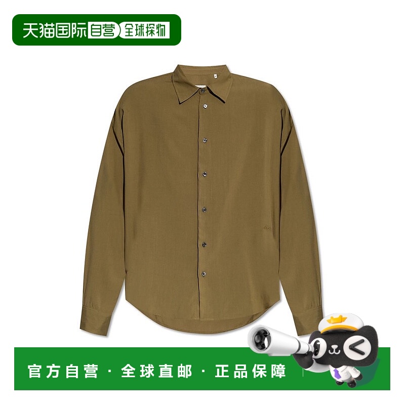1h可退 香港直邮潮奢 Ami Paris 女士 AMI Paris 長袖羈扣襯衫 US