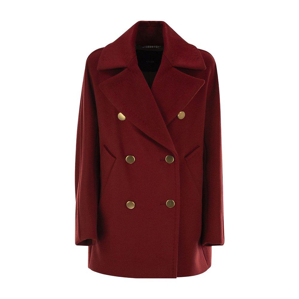 MAX MARA 女士外套 1086014506004 AW2024 棕色 长袖羊绒大衣