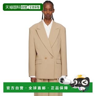 1h可退 香港直邮The Frankie Shop 女士 驼色 Corrin 西装外套 OB