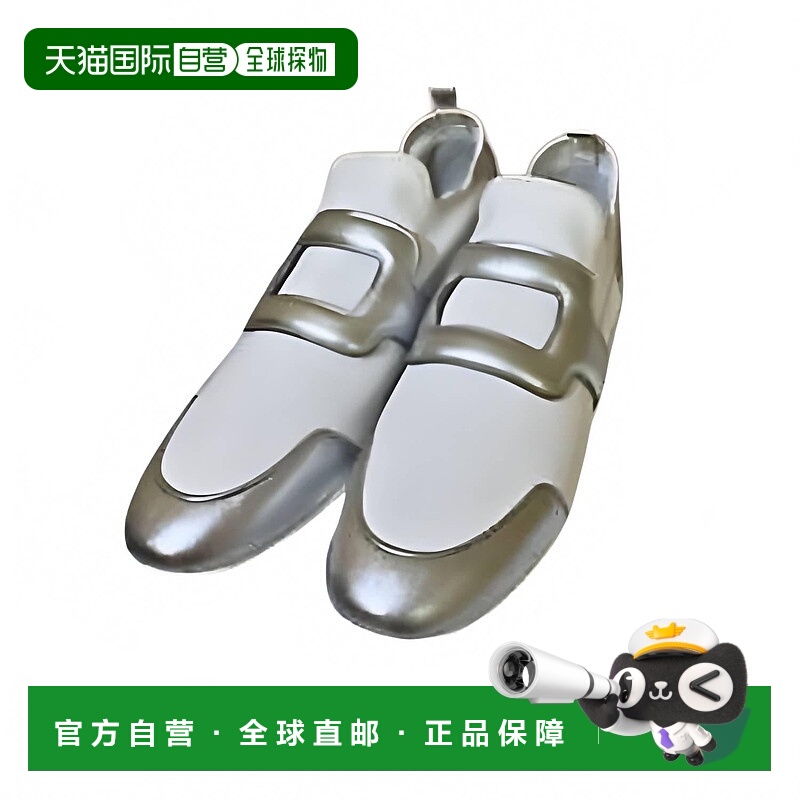 自营roger vivierWomen's Paris Metallic Leather Slip-On Sneak