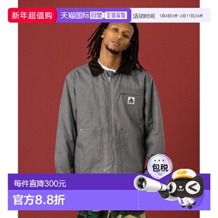 日本直邮XLARGE 男女同款 双面穿 工装夹克 加厚防风外套 1012540