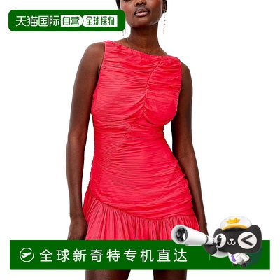 自营french connectionWomens Ruched Above Knee Bodycon Dress