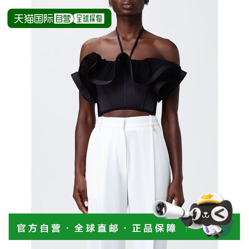 香港直邮ELISABETTA FRANCHI 女士背心吊带 TO03962支付后1h可退