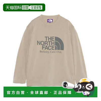 日本直邮THE NORTH FACE Purple Label 网眼工装长袖T恤