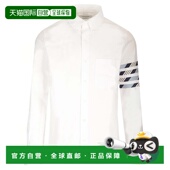 香港直邮Thom 衬衫 Browne 布朗 1h可退 翻领长袖 汤姆 男士 MWL37