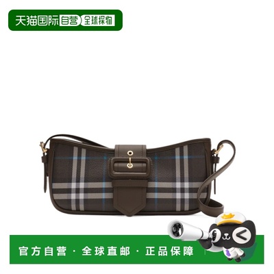 1h可退 香港直邮BURBERRY/博柏利 女士 格纹 Sling 包 25FW