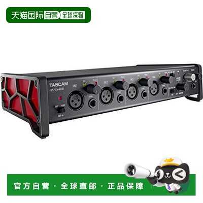 【日本直邮】Tascam直播设备声卡唱歌麦克风话筒高音质US4X4HR