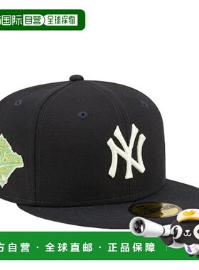 自营 New Era 纽约洋基队 Citrus Pop 59FIFTY 修身海军蓝/黄色 U