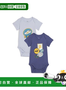 日本直邮 Baby Mini Cats Never Warn 2件装图形套装上下套装 适5