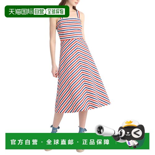 自营Draper James Angela Love Circle Midi Dress - white 美国