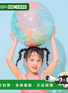 日本直邮BREEZE 透明沙滩球（亮片款） [BR8934EC19791] 沙滩球