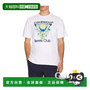 Club Icon 网球经典 1h可退 T恤 男士 款 MSP26 香港直邮Casablanca