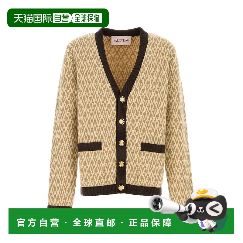 1h可退 香港直邮潮奢 Valentino 华伦天奴 男士 Toute La V 圖案