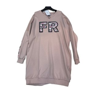 女士半身裙 圆领长袖 V014HW11 灰色 连衣裙 SS2024 VETEMENTS