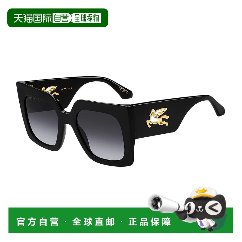 1h可退 香港直邮ETRO 女士眼镜 0075S807 SS2025 黑色 Etro Sungl