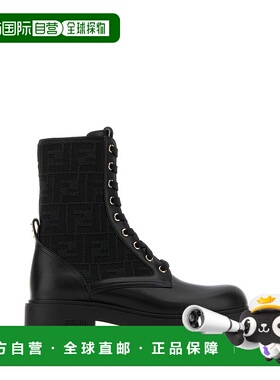 香港直邮FENDI 女士靴子 8T8857A379F1QPX CO 黑色 Fendi Boots