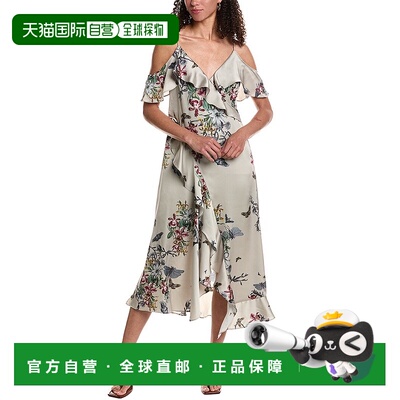 自营 all saintsAllSaints Orion Sanibel Maxi连衣裙-棕色 美国