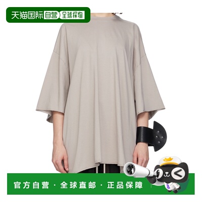 1h可退 香港直邮Rick Owens 圆领T恤 RP02E4204JA