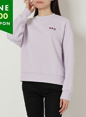 日本直邮APC Sweat 徽标紫色女式 APC APCF27789 COFDX HAD