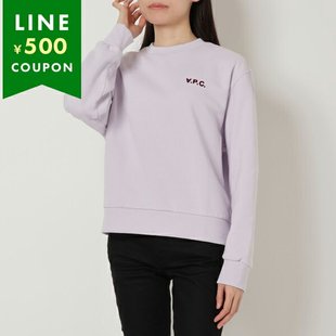 日本直邮APC Sweat 徽标紫色女式 APC APCF27789 COFDX HAD