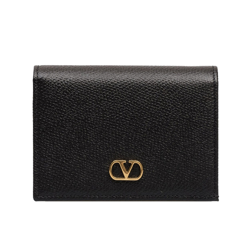 VALENTINO 女士钱包 8W2P0AJ3SNP0NO SS2026 黑色 FLAP FRENCH WA