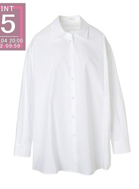 日本直邮THE ROW 超大衬衫白色女士 5648 w2479 opw LUKA 衬衫