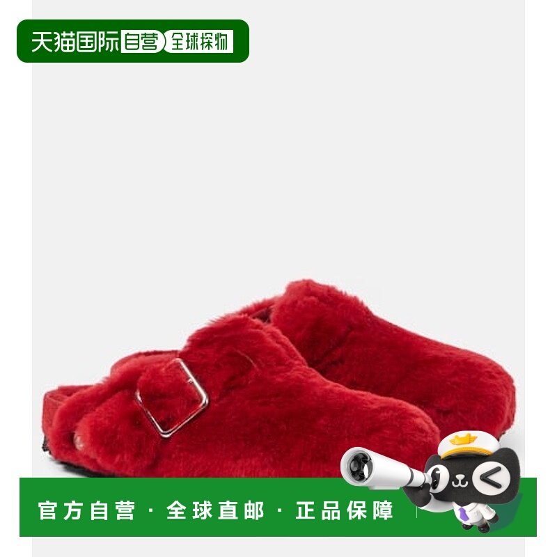 1h可退 香港直邮Birkenstock 勃肯 女士 Boston 毛羊皮木屐拖鞋,运动鞋new,运动沙滩鞋/凉鞋,淘宝优惠券,粉丝福利购,淘宝优惠卷