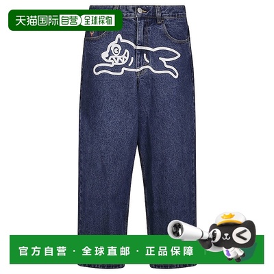 自营icecreamRunning Dog Triple Scoop Jeans - blue 美国奥莱直