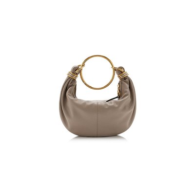 Chloe 蔻依 女士 Bracelet-Handle Leather Shoulder Bag 单肩包