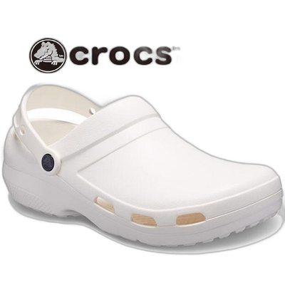 crocs SPECIALIST II凉鞋 VENT WORK CLOG 白色 205619-1