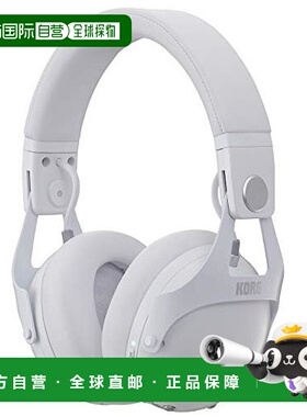 【日本直邮】KORG降噪DJ耳机NC-Q1 WH白色无线蓝牙36小时连续