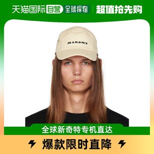 Isabel Marant 男士 棒球帽 香港直邮潮奢 米色 Tedji