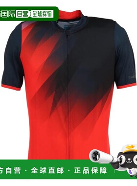 日本直邮SHIMANO 半袖拉链运动衫 [R205JSMSWE11MR] 红色 运动衫