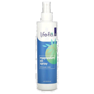 香港直邮life flo镁油喷雾不油腻舒缓皮肤237ml正品身体保湿护理