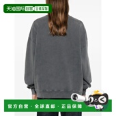 香港直邮ANINE BING 1h可退 女士 MILES 水洗黑色卫衣 A081172