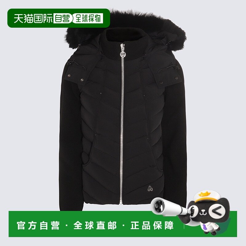 香港直邮MOOSE KNUCKLES 女士夹克 M33LJ142S305 AW2023 黑色