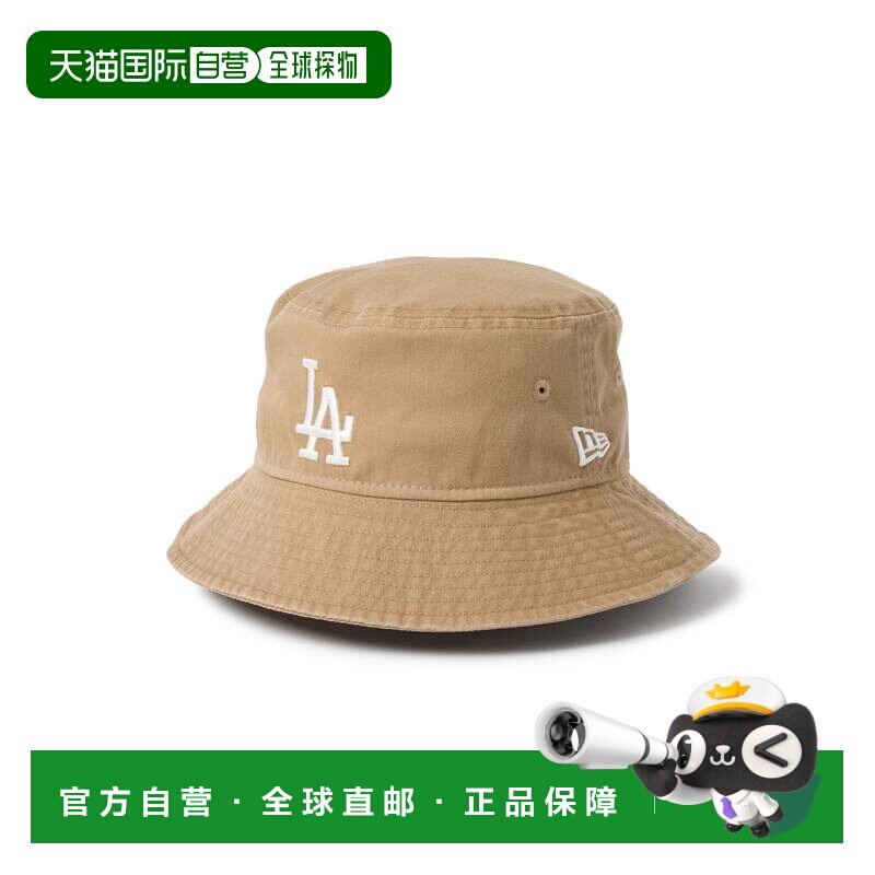 日本直邮儿童 MLB 洛杉矶道奇队卡其色渔夫帽防晒图片