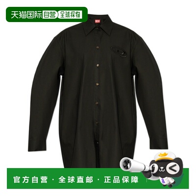 1h可退 香港直邮DIESEL 女士连衣裙 A145680PCAL9XX AW2025 黑色
