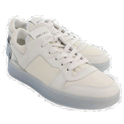 日本直邮JIMMY CHOO 小牛皮/帆布 FLORENT-M 白色配饰 可选型号