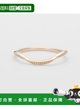 日本直邮日潮 agete 阿卡朵 K5戒指宝石叠戴装饰精致配饰婚戒