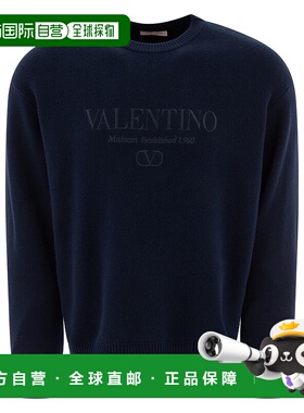 香港直邮Valentino 华伦天奴 男士 羊毛刺绣毛衣 5V3KC30AACF针织