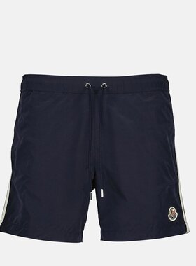 潮奢 Moncler 盟可睐 男士 抽绳短裤 K10912C00012598L4