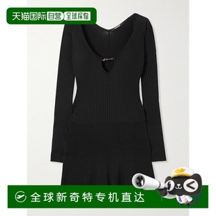 香港直邮潮奢 女士 1h可退 Jacquemus 长袍罗纹针织迷 Pralù