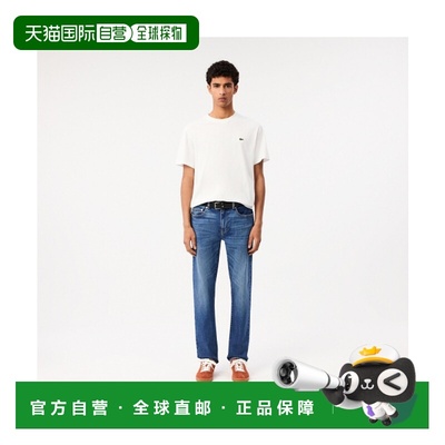 韩国直邮LACOSTE 男士男装休闲裤HH7221-54NMK9牛仔裤直筒裤