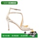 徽标高跟凉鞋 香港直邮Jimmy Choo AZIA75GLE