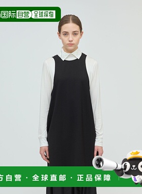 1h可退 日本直邮mizuiro ind 女士秋冬宽松美式袖圆领连衣裙 3250