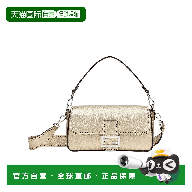 香港直邮FENDI 24FW 中号标志性 Baguette 手袋 Women
